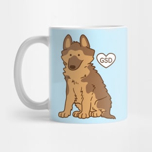 German Shepherd Puppy Mug